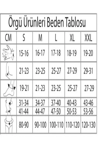 BEYAZ MEDİKAL Ayak Bilekliği Örme Ped Destekli Malleol Destekli Bileklik - 6