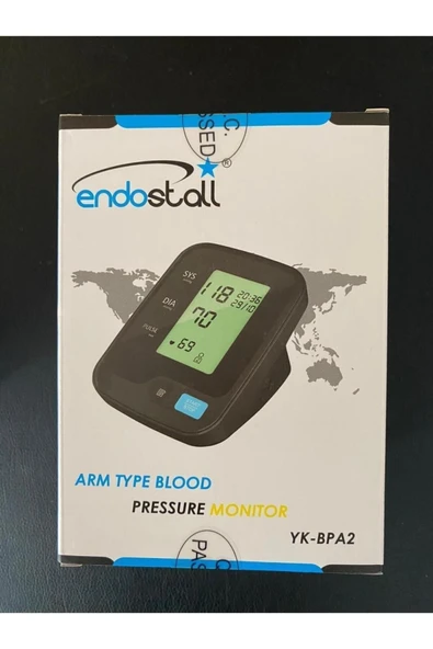 ENDOSTALL Dijital - Yeni Model - Tansiyon Aleti - Koldan Ölçer - Yk-bpa2 Kol Pilli