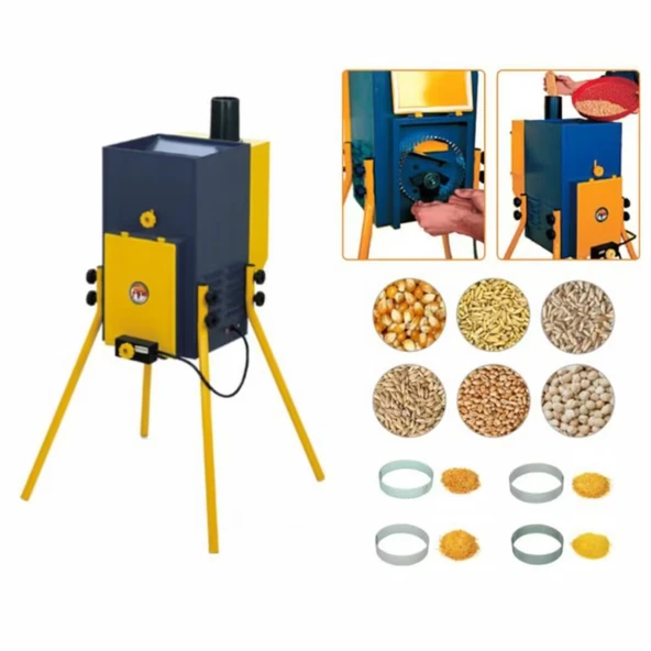 Novital 0496a Uniblock Mısır Taneleme Özellikli Hububat Değirmeni - 2