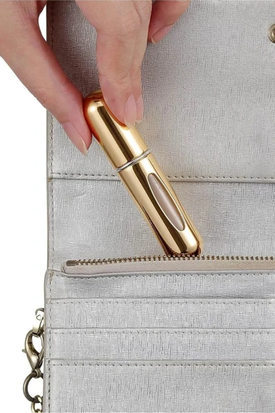 2 li Parfüm Şişesi Çanta Içi Mini Doldurulabilir Seyahat Cep Yedek Parfüm Şişesi 5 ml - 3