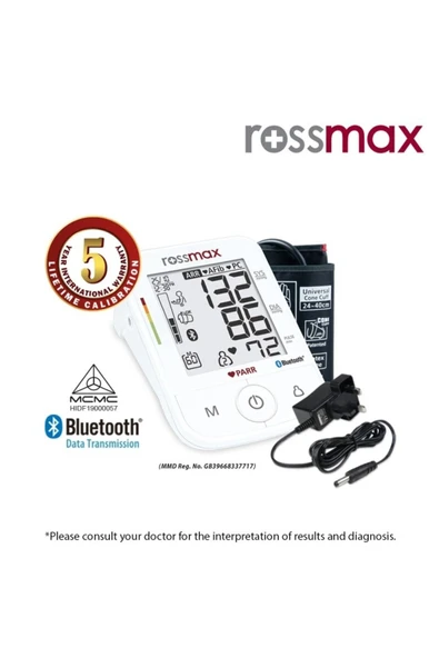 ROSSMAX X5 Bt Bluetooth Otomatik Tansiyon Aleti