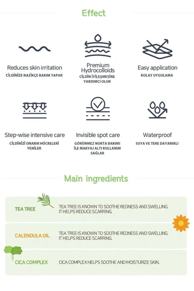 PocketCare Akne Bandı Orıgınal Acne Patch - Resim 3