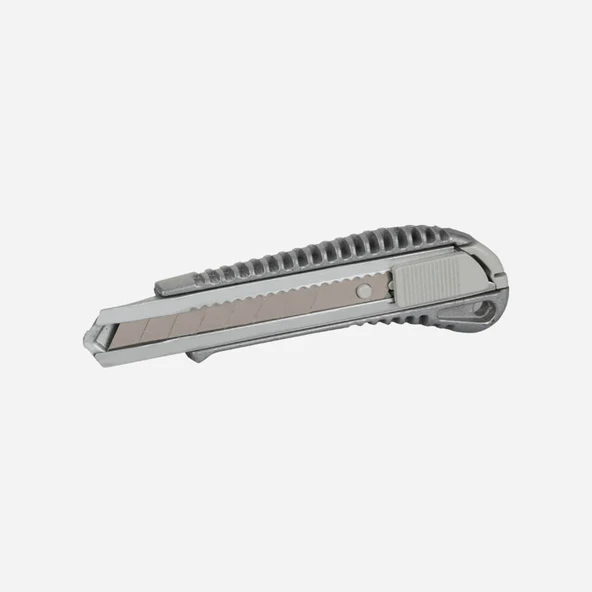 Rtrmax RAK102 Maket Bıçağı Gri Metal Geniş