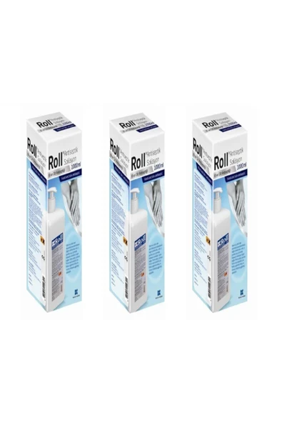 ROLL Antiseptik Solüsyon El Ve Cilt Dezenfektanı 1000 ml 3 Adet