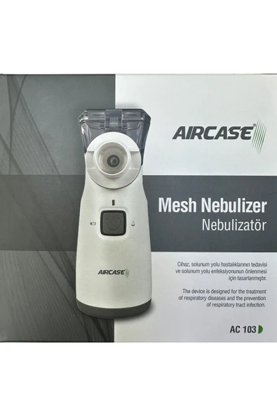 AIRCASE Ac103 Taşınabilir Mesh Nebulizatör