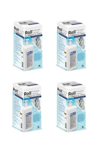 ROLL 1 Litre Dezenfektan 4 Adet