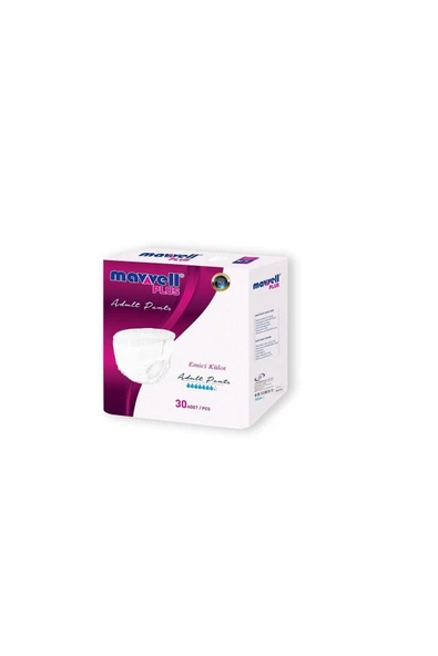 MAVVELL Plus Külotlu Yetişkin Hasta Hasta Bezi Large 120 Adet