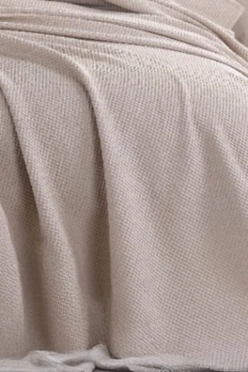 Upstyle Ecocel Pike Örtü Battal King 240x230cm Karde Vizon Gri - Resim 2