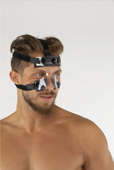 VİZOR ORTOPEDİ Sporcu Burun Koruyucu Maske