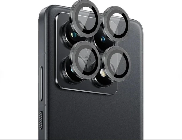 Xiaomi Mi 14T 14T PRO UYUMLU 3D Kamera Lens Koruyucu