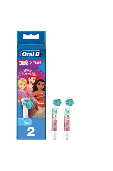 Oral-B Çocuklar Için Yedek Başlık Extra Yumuşak 2'li Prenses