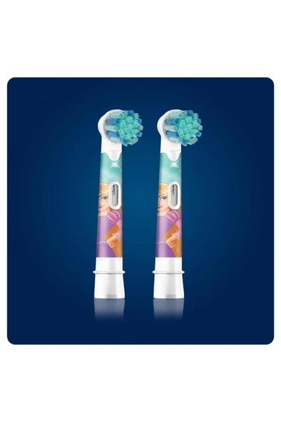 Oral-B Çocuklar Için Yedek Başlık Extra Yumuşak 2'li Prenses - 2