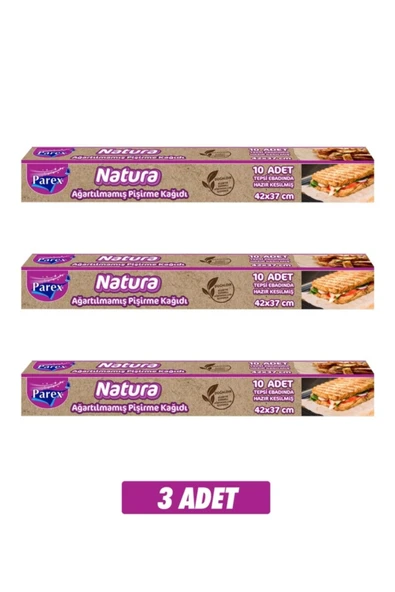 Parex Natura Hazır Kesilmiş Pişirme Kağıdı 3 x 10 - 2