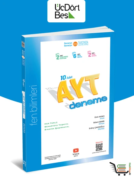 345-AYT Fen Bilimleri 10'Lu Deneme 2025 Model - 2