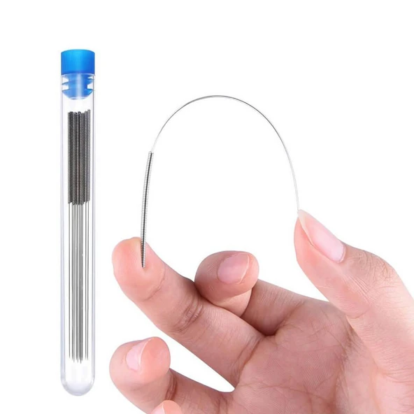 0.4mm Nozül Temizleme İğnesi 10 Adet 3D Yazıcı Nozzle Printer Crelity Ender 3 Ender 3 Pro Ender 3 V2 Anycubic Two Trees Bluer Sapphire Prusa - 2