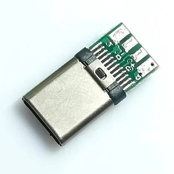 Erkek Type C to Dip Soket 4 Pin USB 3.1 Smd Lehimlenebilir Padler Konnektör Telefon Şarj Board Usb Kablo Flash Disk - Resim 5
