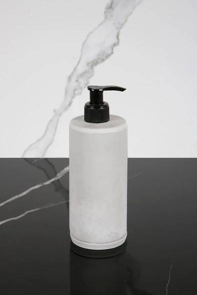 El Yapımı Beton Sıvı Sabunluk Banyo Wc Mutfak Sabunluğu ürün görseli 1