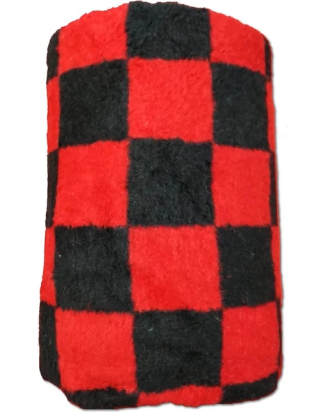 Tek Kişilik, Ekose Desenli, Peluş Genç Battaniyesi