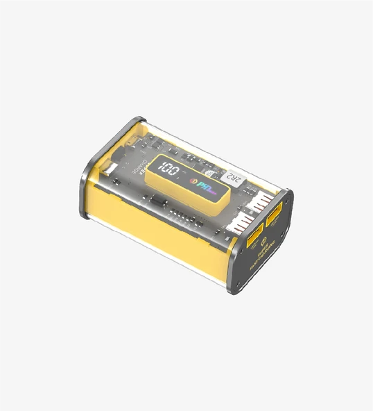 C122 Strong LED Ekranlı 22.5W PD 10000mAh PowerBank - 12