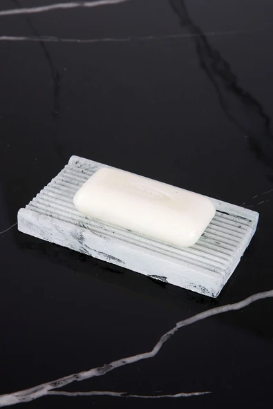 El Yapımı Dikdörtgen Beton Katı Sabunluk ürün görseli 1