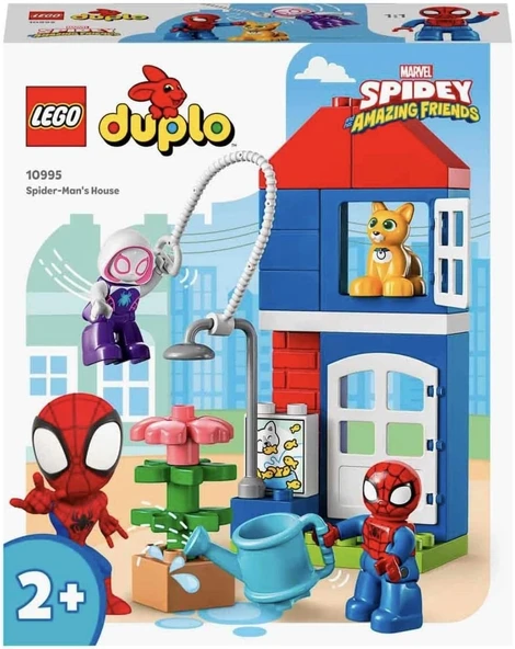 LEGO® DUPLO® Marvel Örümcek Adam’ın Evi 10995-2 Yaş ve Üzeri Çocuklar için Örümcek Adamlı Yaratıcı Oyuncak Yapım Seti (2 - 4
