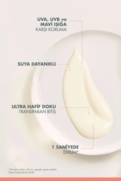 Avene Ultra Fluid Invisible SPF50 Normal ve Karma  Ciltler İçin Çok Yüksek Korumalı Güneş Kremi - 3