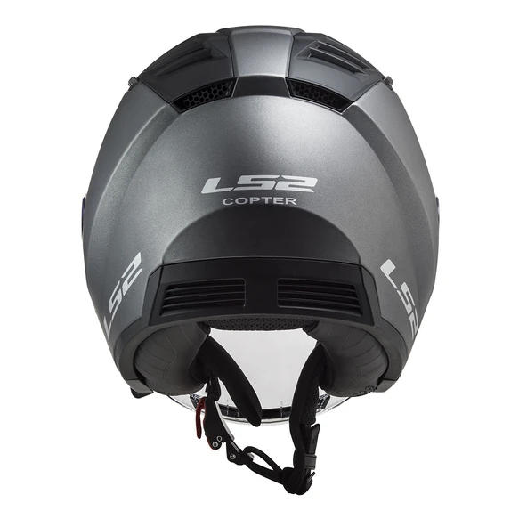 Ls2 Copter 2 Mat Tıtanıum Kask Xxl - 4