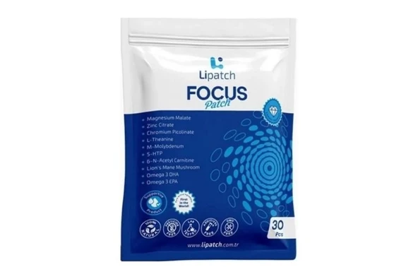 omega 3  Lipatch Focus Patch
