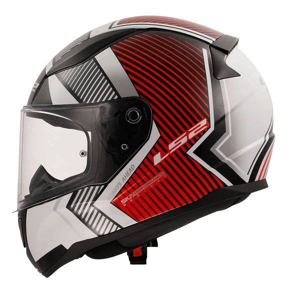 Ls2 Rapıd 2 Extra Beyaz-Kırmızı Kask Xl - 2