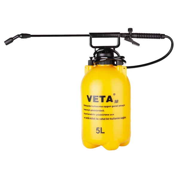 İLAÇLAMA/PÜSKÜRTME POMPASI 5 LT VETA - Resim 2