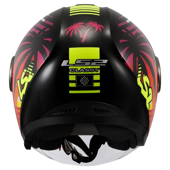 Ls2 Classy Palm Siyah Kask L - 3