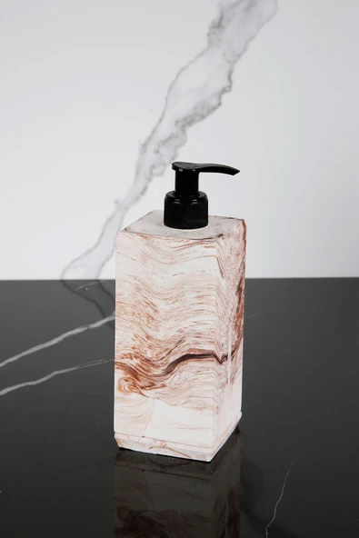 El Yapımı Beton Sıvı Sabunluk Banyo Wc Mutfak Sabunluğu ürün görseli 1