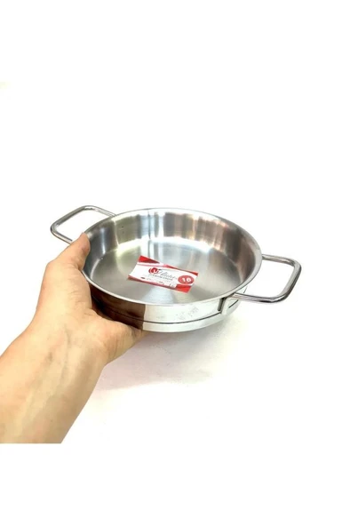 Ulutaş Elit 16 cm Çelik Dik Kapaksız Omlet Sahan
