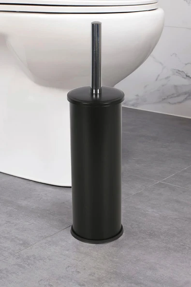 Dekoratif Gold Tuvalet Fırçası Wc Banyo Klozet Fırçası 35 Cm