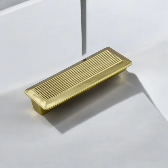 Elit Gold Plastik Kulp 64 mm Mutfak Mobilya Çekmece Mutfak Dolap Dolabı Kulpları Kapak Kulbu 6.4 cm - Resim 5