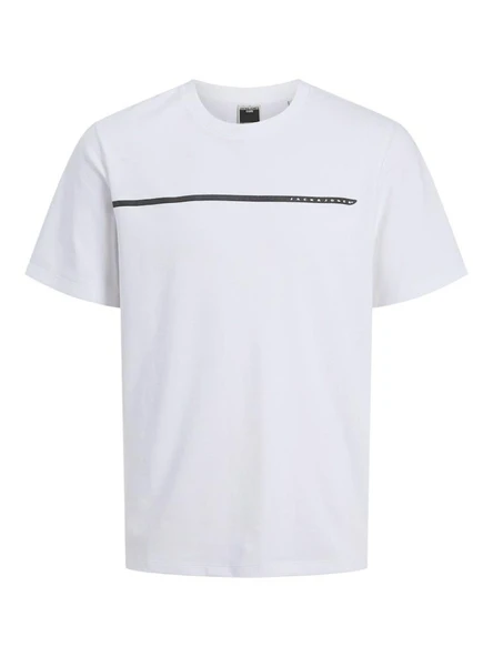 Jack Jones Fusıon Full Brendıng Erkek Tişört 12273120