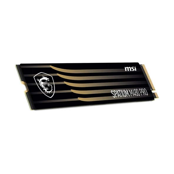MSI Spatium M480 PRO PCIe 4.0  NVMe M.2 2TB Okuma Hızı 7400 Ms / Yazma 7000