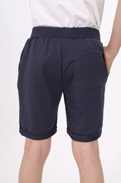 Toontoy Erkek Çocuk Paçası Katlı Şort - Resim 8