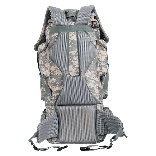Outdoor Sırt Çantası - Savage Ventura - 110 LT. - Gri Dijital Kamuflaj - HH05328 - 4