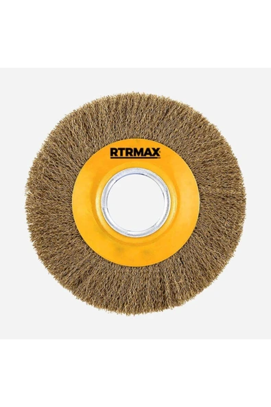 Rtrmax RH23150 Saçaklı Daire Tel Fırça 150 mm
