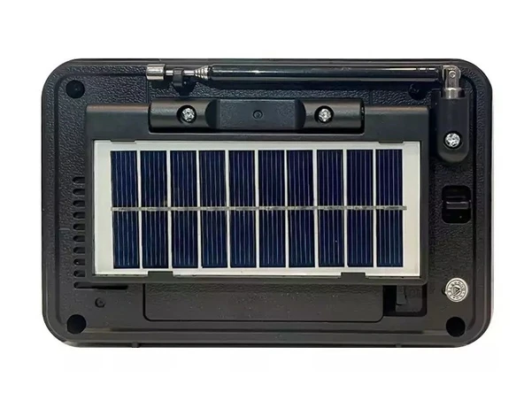Concord RX-6060S Solar Güneş Enerji Panelli Nostaljik Radyo Bluetooth Hoparlör - 3