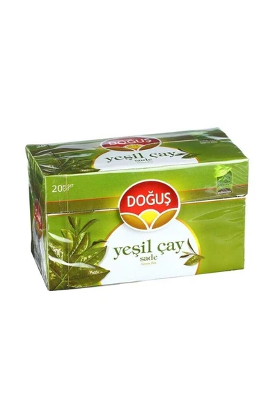 Doğuş Yeşil Çay Bitki Çay Süzen Poşet 20'li - 2