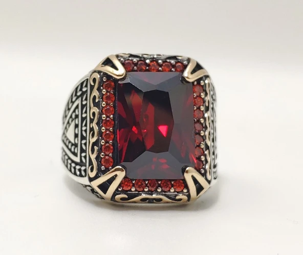 İŞLEMELİ GÜMÜŞ YÜZÜK - 3