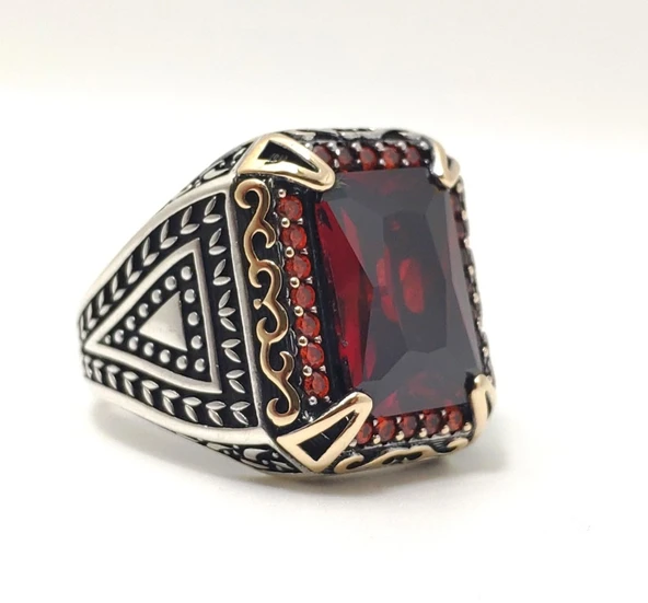 İŞLEMELİ GÜMÜŞ YÜZÜK - 2