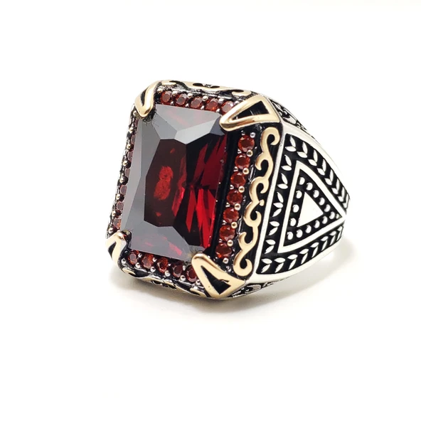 İŞLEMELİ GÜMÜŞ YÜZÜK - 4