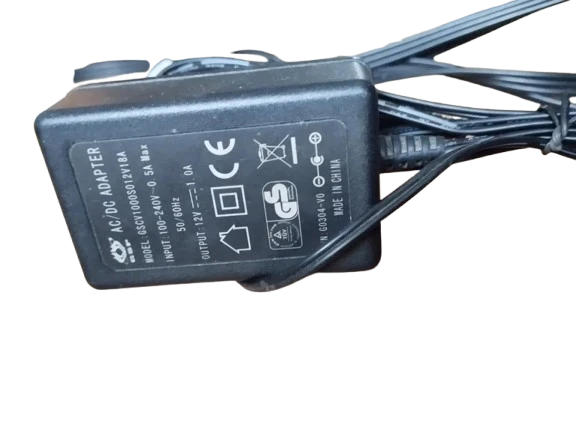 GSP 12V 1A Modem ve Arduino Uyumlu Plastik Kasa Priz Tipi Adaptör GSCV1000S012V18A - 2