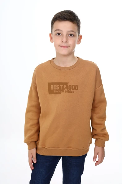 Toontoy Erkek Çocuk Best Mood Baskılı Sweatshirt - 7