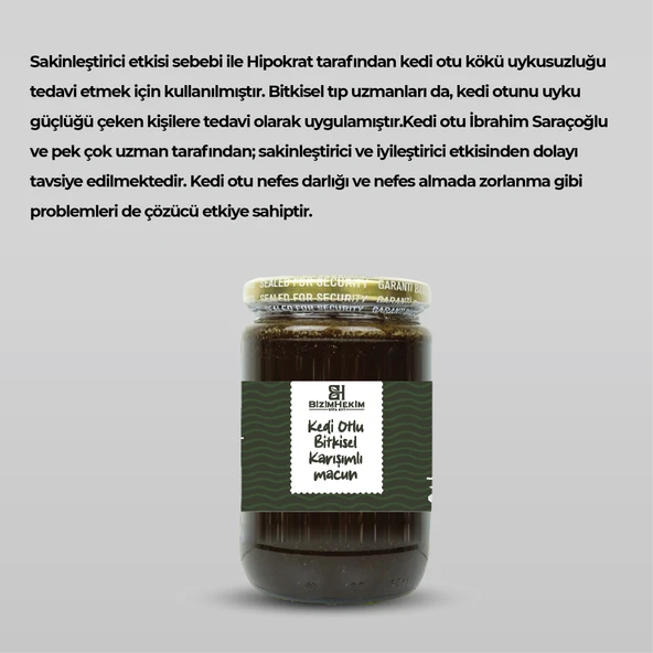 KEDİ OTLU BİTKİSEL KARIŞIMLI MACUN 420 Gr - 2