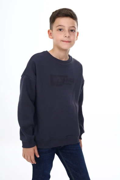 Toontoy Erkek Çocuk Best Mood Baskılı Sweatshirt - 5