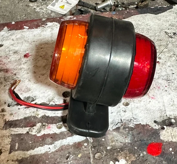 Pozisyon Lamba Formplas Orta Boy Neonlu Takoz Lamba  2 Adet Takım 12V/24V - 3